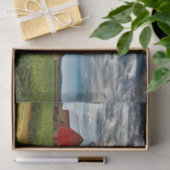 ウィスコンシンが嵐の空の下でバーンズ 薄葉紙 (ギフト)