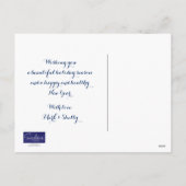 ウィスコンシンのクリスマスカードまたは州の細目の郵便はがき シーズンポストカード (裏面)