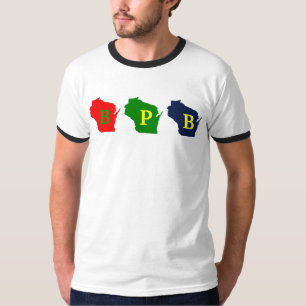 ウィスコンシンのスポーツのプライド Tシャツ