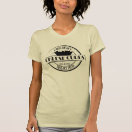 ウィスコンシンのチーズカード Tシャツ