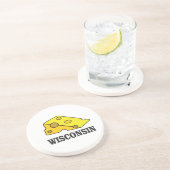 ウィスコンシンのチーズ頭部 コースター (側面)