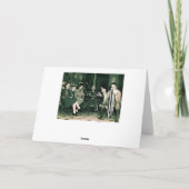 ウィスコンシンのバーのヴィンテージの漁師 シーズンカード (裏面)