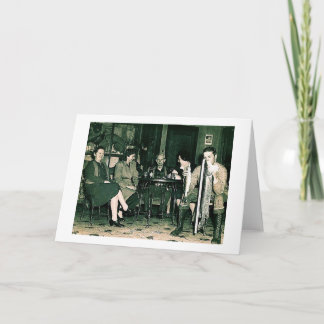 ウィスコンシンのバーのヴィンテージの漁師 シーズンカード