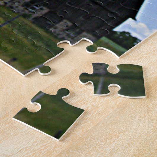 ウィスコンシンのパズルの古い納屋 ジグソーパズル (側面)