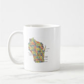 ウィスコンシンのマグ コーヒーマグカップ (左)