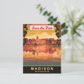 ウィスコンシンのマディソン セーブザデート (スタンド正面)