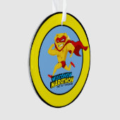 ウィスコンシンのマラソンの後マラソン オーナメント (正面)