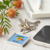 ウィスコンシンのマラソンの後マラソン キーホルダー (側面)