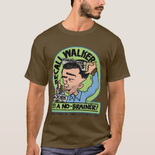 ウィスコンシンのリコールの歩行者 Tシャツ