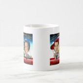 ウィスコンシンの予算三名 コーヒーマグカップ (中央)