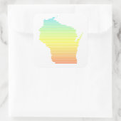 ウィスコンシンの冷え色 スクエアシール (バッグ)