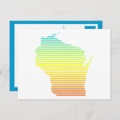 ウィスコンシンの冷え色 ポストカード (正面/裏面)