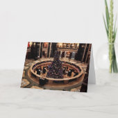 ウィスコンシンの国会議事堂のクリスマスツリー シーズンカード (正面)