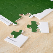 ウィスコンシンの地図 ジグソーパズル (側面)