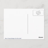 ウィスコンシンの地図 ポストカード (裏面)