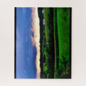 ウィスコンシンの夕日 ジグソーパズル (縦)