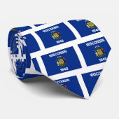 ウィスコンシンの州の旗 ネクタイ (ロール)