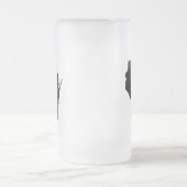 ウィスコンシンの応援 フロストグラスビールジョッキ (中央)