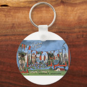 ウィスコンシンの挨拶 キーホルダー (正面)