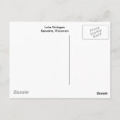 ウィスコンシンの挨拶 ポストカード (裏面)