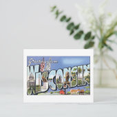 ウィスコンシンの挨拶 ポストカード (スタンド正面)