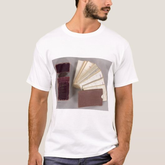 ウィスコンシンの自転車の道路図2 Tシャツ (正面)