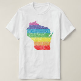 ウィスコンシンの虹 Tシャツ
