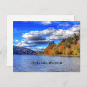 ウィスコンシンの風光明媚な写真 ポストカード (正面/裏面)