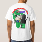 ウィスコンシンのmapcow tシャツ (裏面)
