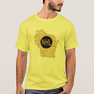 ウィスコンシンのNHL Tシャツ