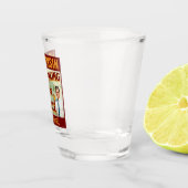 ウィスコンシンは1848年以来あなたの州を飲み干す ショットグラス (右)