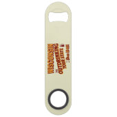 ウィスコンシンは1848年以来あなたの州を飲み干す スピード栓抜き (正面)