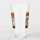 ウィスコンシンは1848年以来あなたの州を飲み干す タンブラーグラス (左)