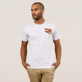 ウィスコンシンは1848年以来あなたの州を飲み干す Tシャツ (正面フル)