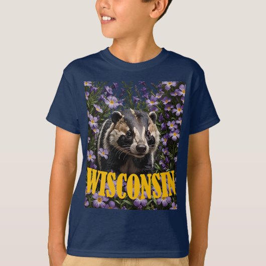 ウィスコンシンへの愛 Tシャツ (正面)