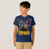 ウィスコンシンへの愛 Tシャツ (正面フル)
