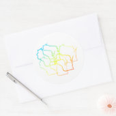 ウィスコンシンぼやけクル ラウンドシール (封筒)