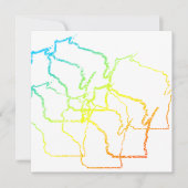 ウィスコンシンぼやけクル 招待状 (正面)