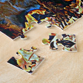 ウィスコンシンアナグマの州 ジグソーパズル (側面)