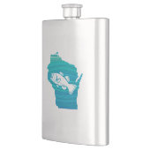 ウィスコンシンウェーブ魚釣り フラスク (左)