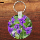 ウィスコンシンウッドヴィオレット キーホルダー (裏面)