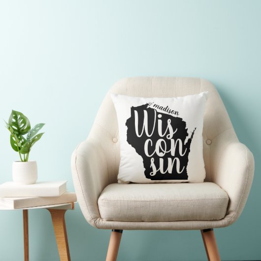 ウィスコンシンカスタマイズ可能な州および都市 クッション (椅子)