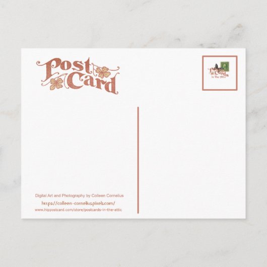 ウィスコンシンカトゥーンキャンピングバイティキ 案内ポストカード (裏面)