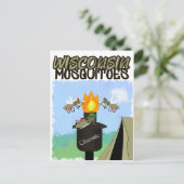 ウィスコンシンカトゥーンキャンピングバイティキ 案内ポストカード (スタンド正面)