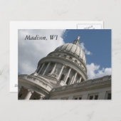 ウィスコンシンキャピトルポストカード ポストカード (正面/裏面)