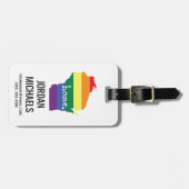 ウィスコンシンゲイプライド|ホームマップ ラゲッジタグ (正面横)