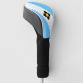 ウィスコンシンゴルフヘッドカバー，マディソン国旗 ゴルフヘッドカバー (アングル)