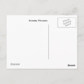 ウィスコンシンサンライズ ポストカード (裏面)