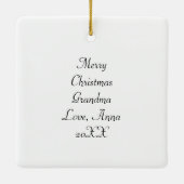 ウィスコンシンスカイラインのマディソン セラミックオーナメント (裏面)