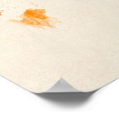 ウィスコンシンスカイラインシティスケープ ポスター (角)